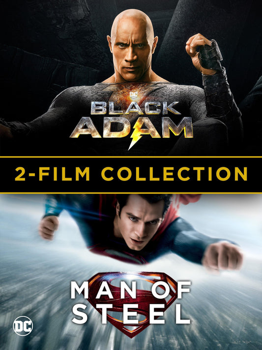 Black Adam / Man of Steel 2-Film Collection