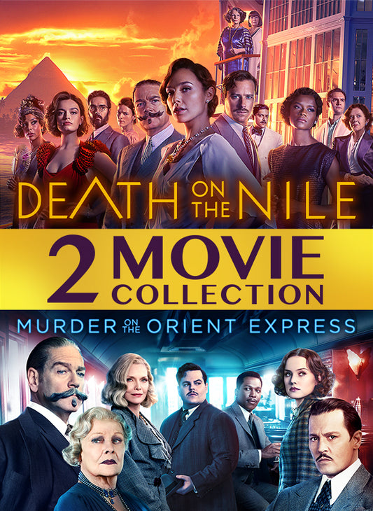 Death on the Nile + Murder on the Orient Express - 2 Movie Collection