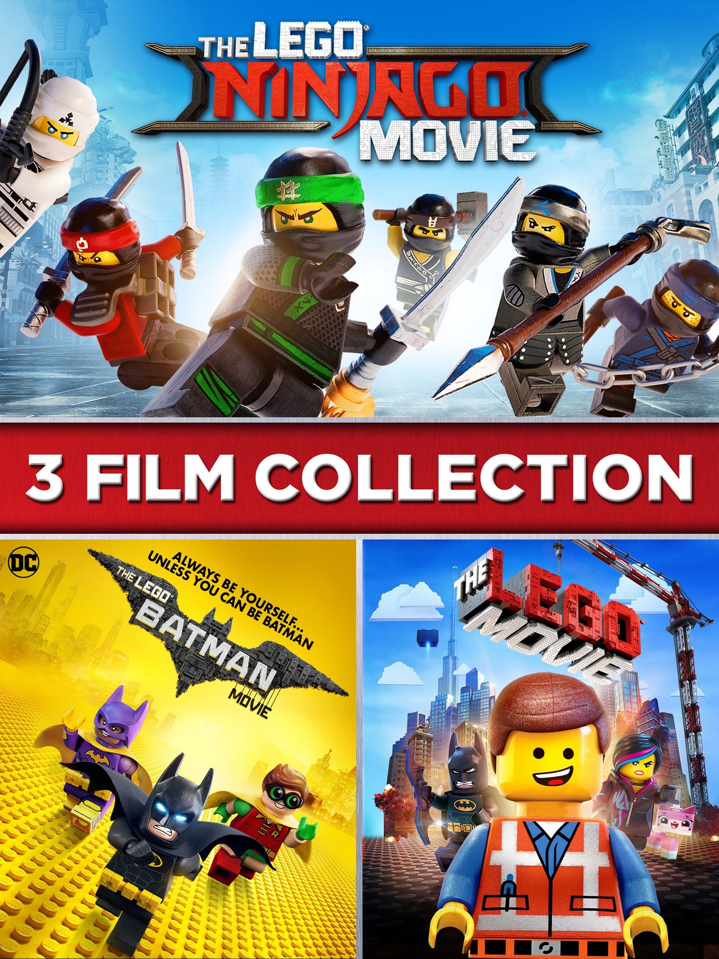 The LEGO Movie 3-Film Collection